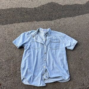 Light Blue Denim Shirt